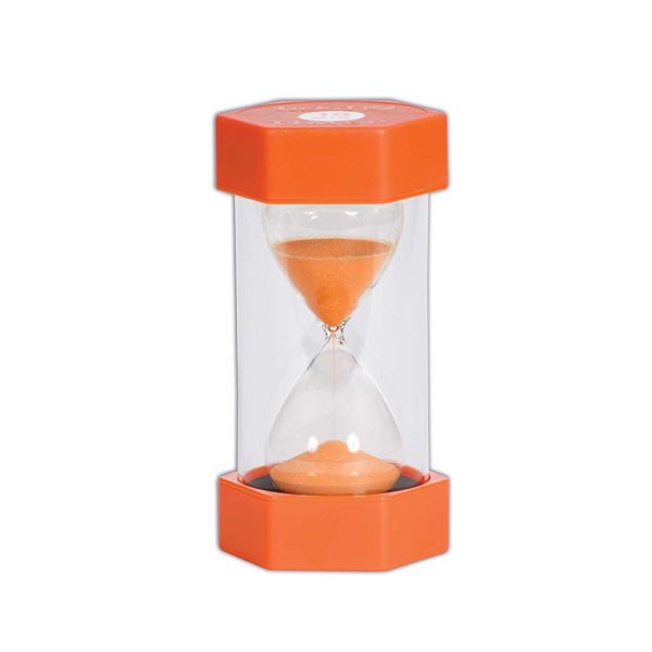 Orange sand timer