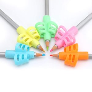 Silicone pencil grips